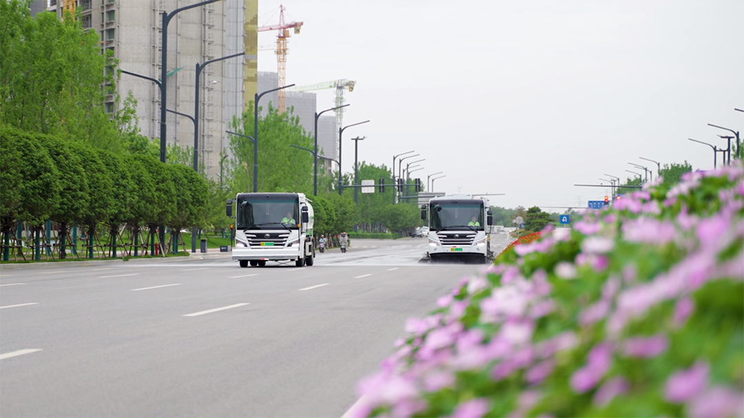 提升發展“含綠量”!宇通環衛助推古都西安綠色轉型 提升發展“含綠量”!宇通環衛助推古都西安綠色轉型