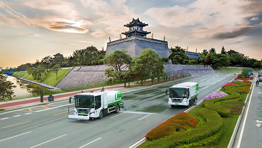 提升發展“含綠量”!宇通環衛助推古都西安綠色轉型 提升發展“含綠量”!宇通環衛助推古都西安綠色轉型