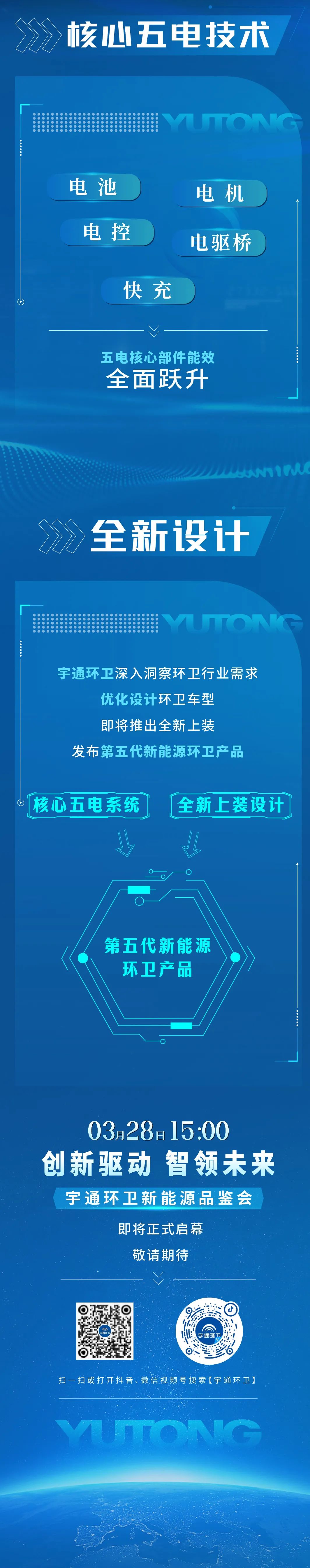 創新驅動 智領未來┃3月28日，宇通環衛煥新而來