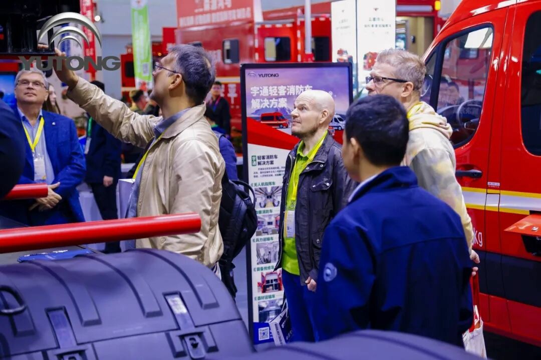 科技賦能實戰！宇通專用車亮相第二十一屆國際消防展