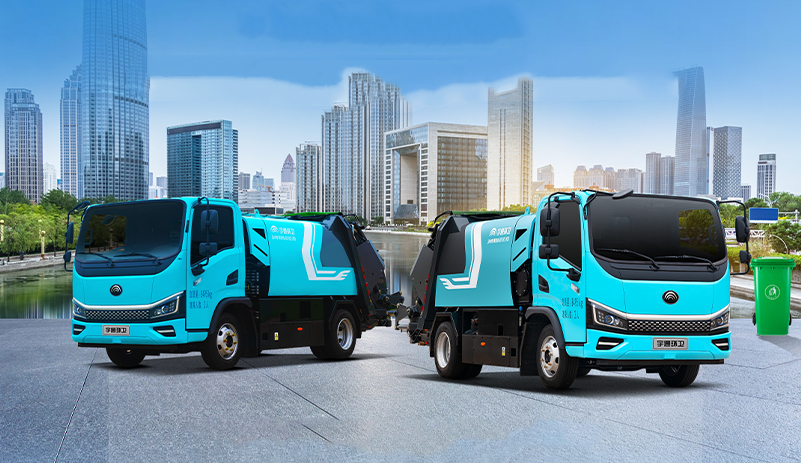 熱力上新季 | 宇通8噸純電動壓縮式垃圾車，“小身材”有“大能量”
