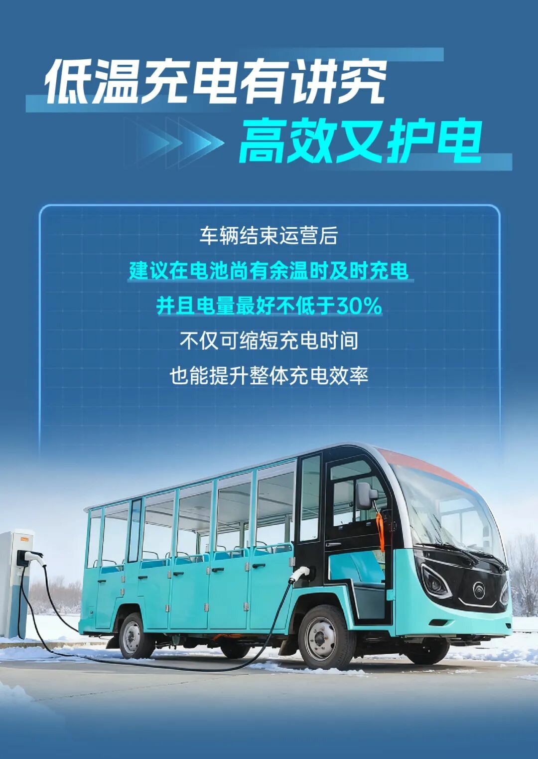 景區冬季運營不打折！這份觀光車冬季用車指南請收好