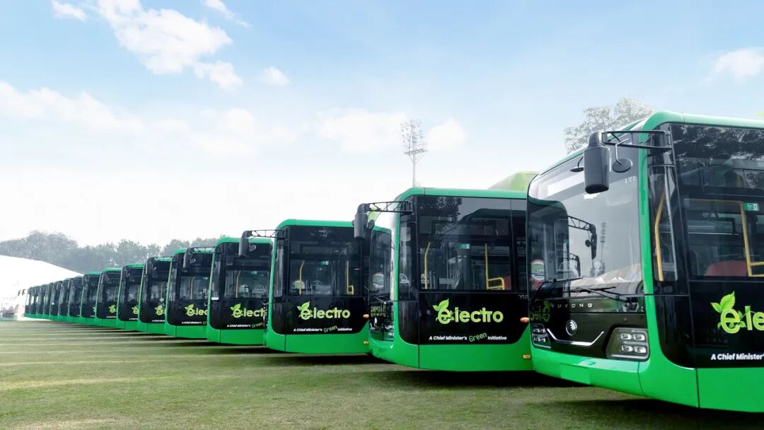 400輛批量交付!宇通新能源公交陸續奔赴巴基斯坦 圖片